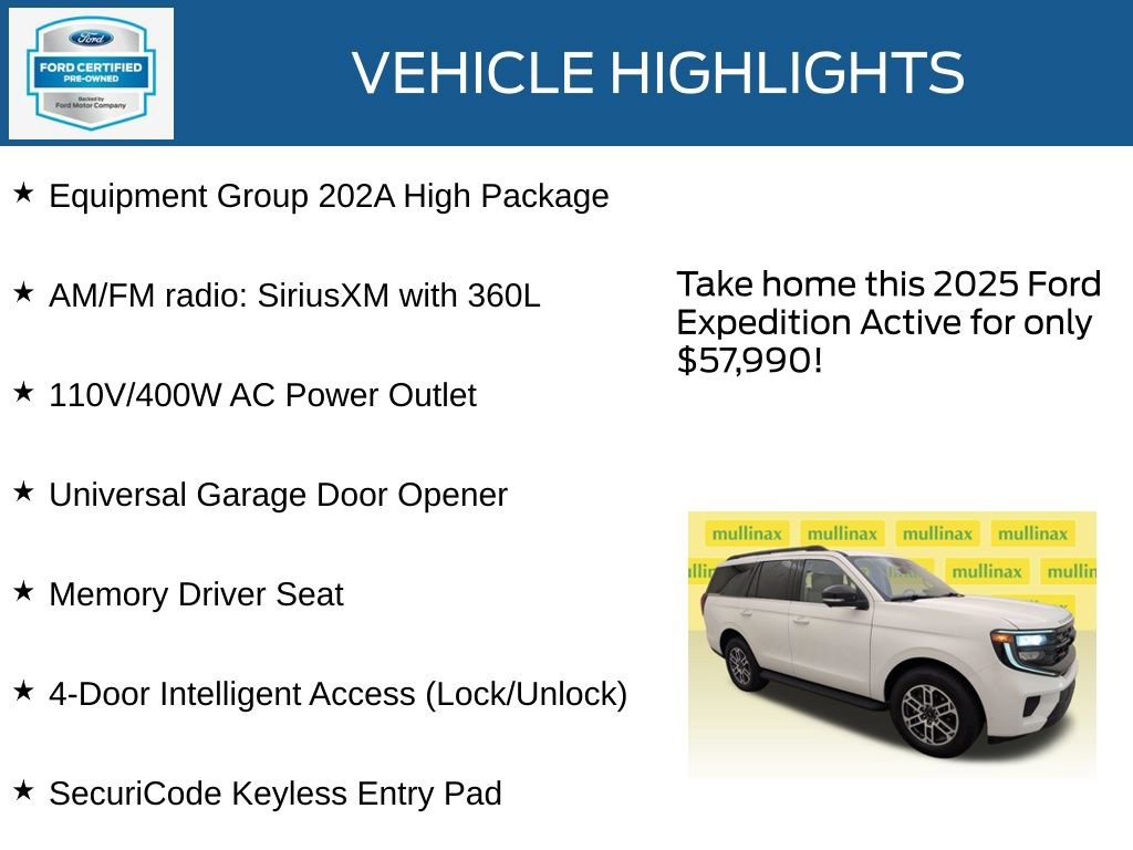 Certified 2025 Ford Expedition Active image 35