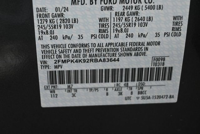 Certified 2024 Ford Edge Titanium AWD/4WD image 35
