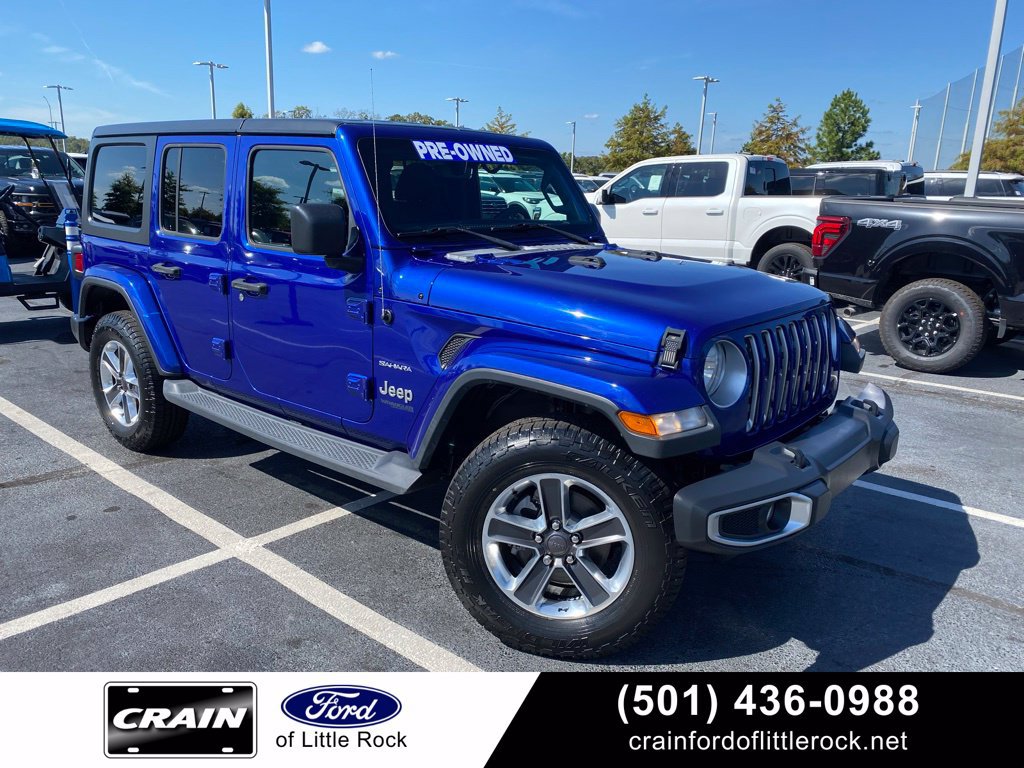 Used 2018 Jeep Wrangler Unlimited Sahara AWD/4WD image 1