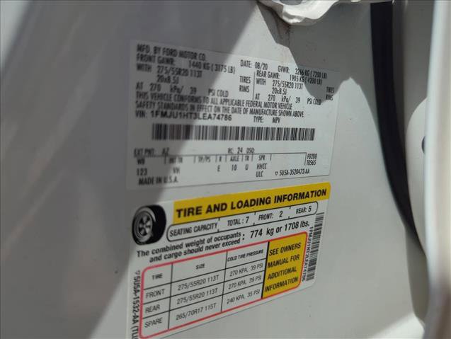 Certified 2020 Ford Expedition XLT w/ Equipment Group 202A RWD image 30