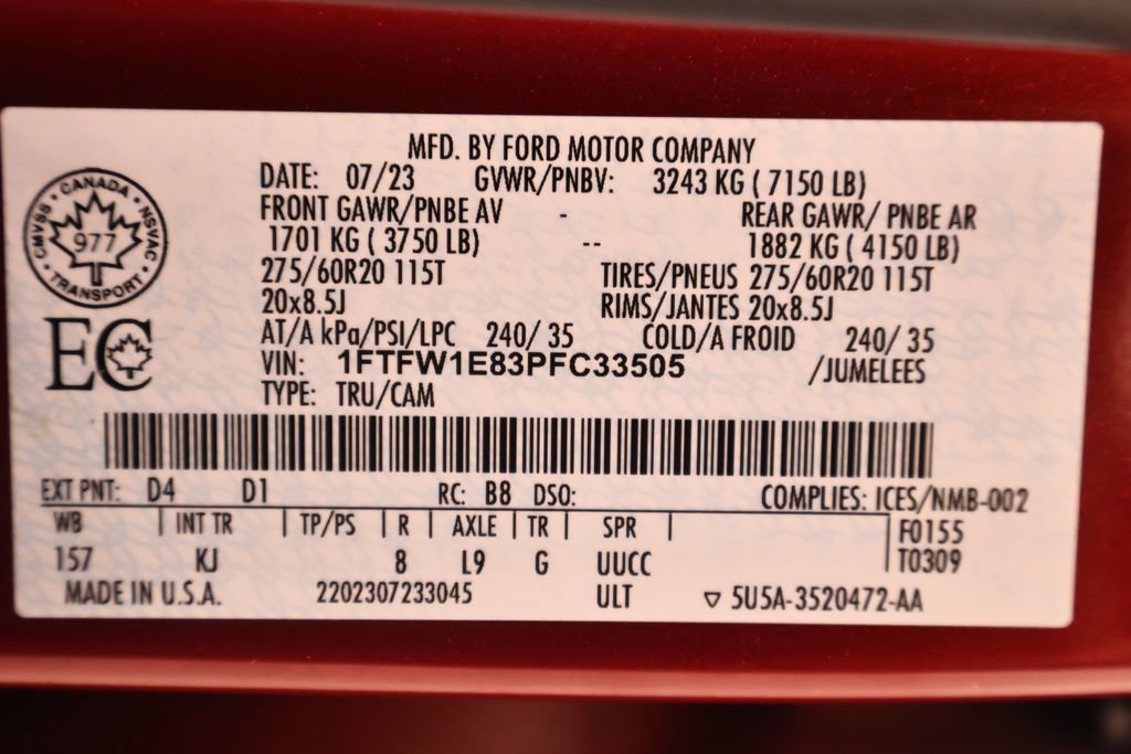 Certified 2023 Ford F150 King Ranch AWD/4WD image 52