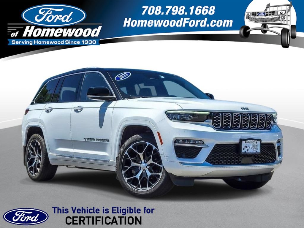 Used 2022 Jeep Grand Cherokee Summit AWD/4WD video 1