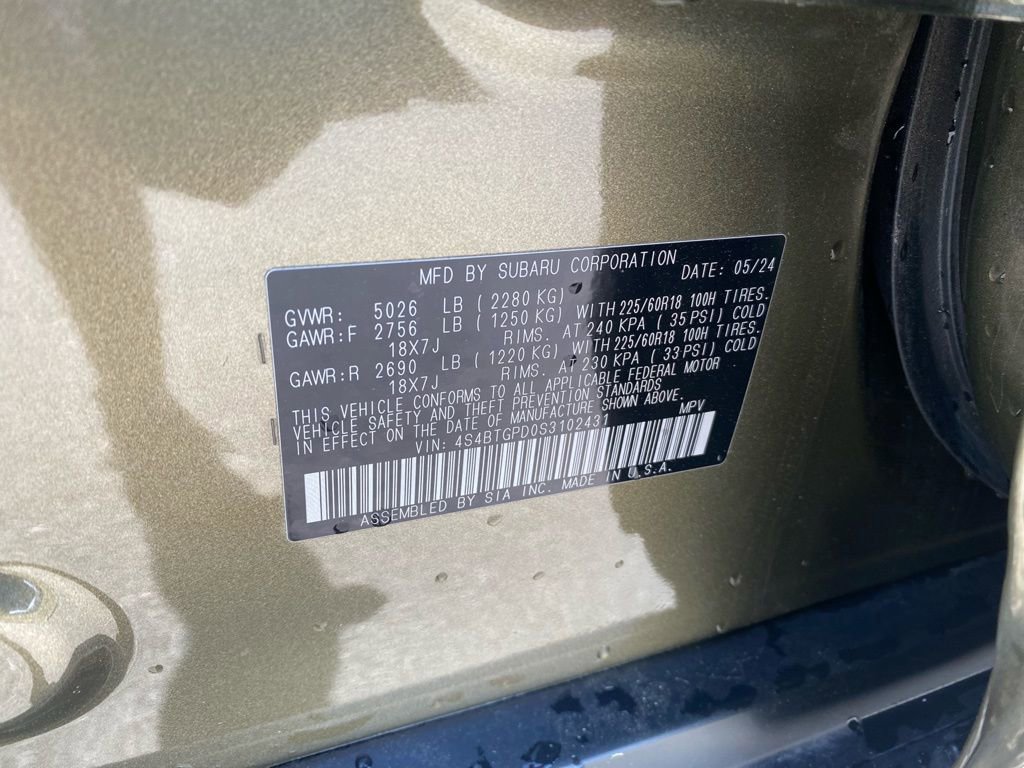 Used 2025 Subaru Outback Touring XT image 16