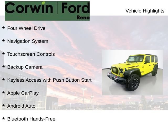 Used 2023 Jeep Wrangler Unlimited Rubicon AWD/4WD image 8
