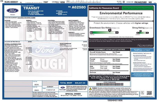 Certified 2024 Ford Transit 250 Low Roof w/ Exterior Upgrade Package image 7