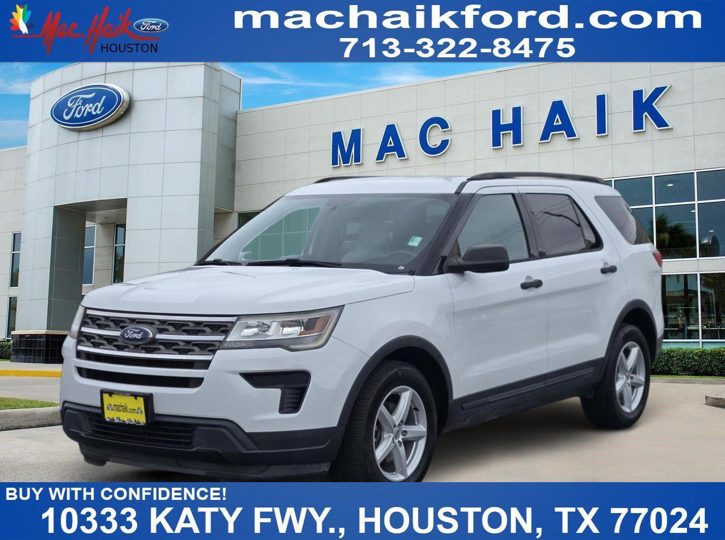 Certified 2018 Ford Explorer FWD