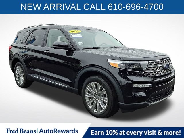 Certified 2022 Ford Explorer Limited w/ Equipment Group 301A