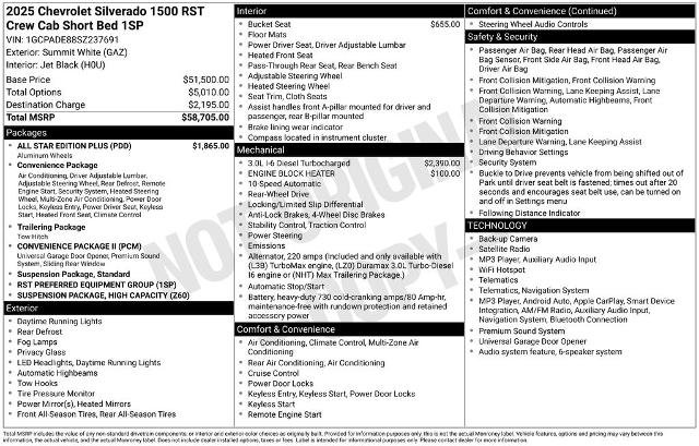 Used 2025 Chevrolet Silverado 1500 RST w/ All Star Edition Plus RWD image 5