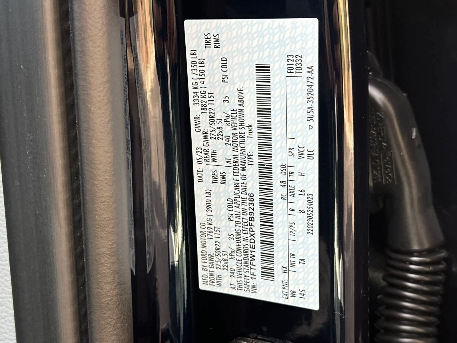 Certified 2023 Ford F150 Limited AWD/4WD image 26