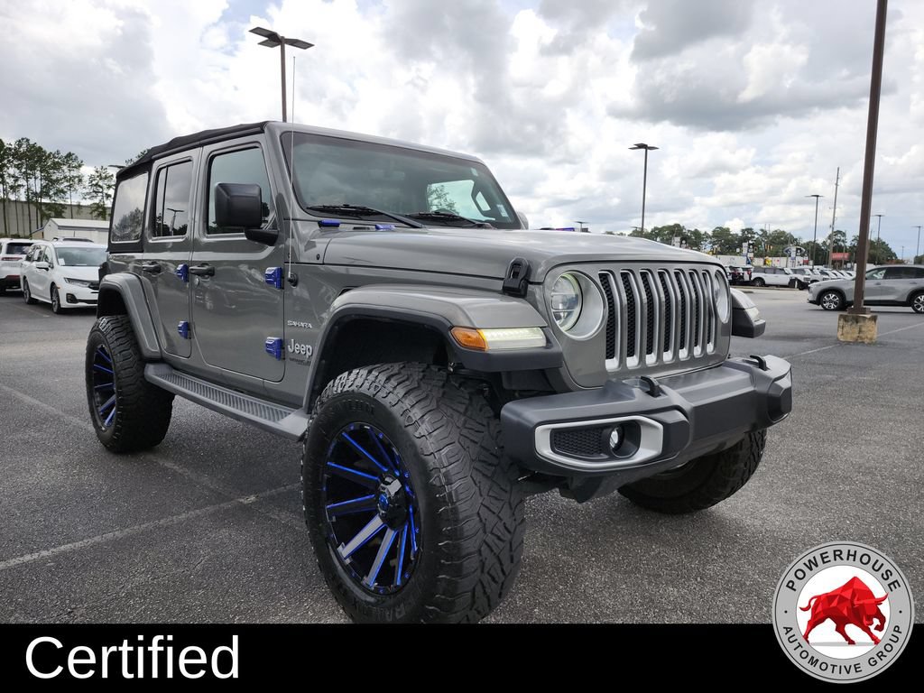 Used 2019 Jeep Wrangler Unlimited Sahara AWD/4WD image 8