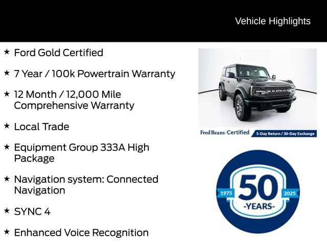 Certified 2023 Ford Bronco Badlands image 10