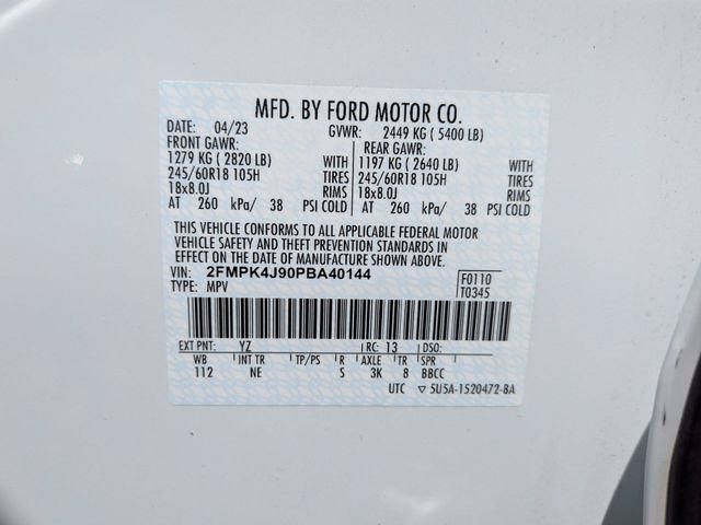 Certified 2023 Ford Edge SEL w/ Sport Appearance Package AWD/4WD image 23