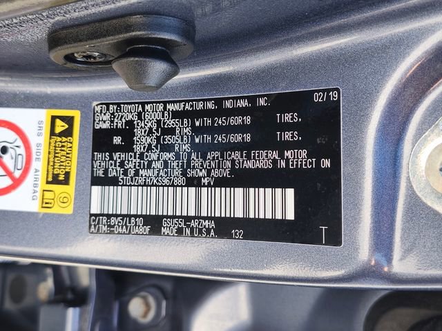 Used 2019 Toyota Highlander XLE image 38