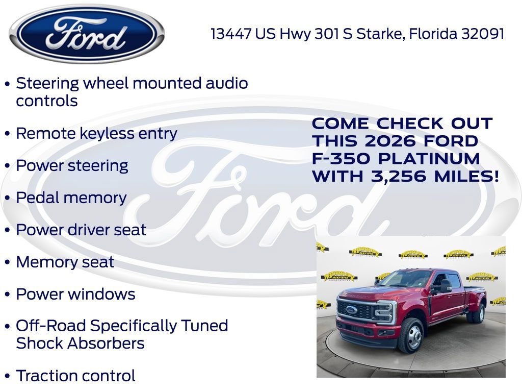 Certified 2026 Ford F350 Platinum AWD/4WD image 32
