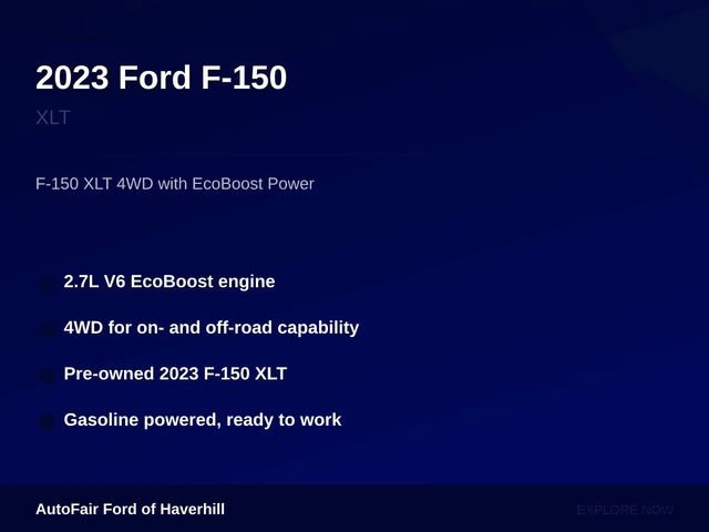 Certified 2023 Ford F150 XLT w/ Equipment Group 302A High AWD/4WD image 5