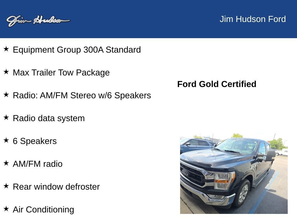 Certified 2021 Ford F150 XLT w/ Max Trailer Tow Package RWD image 9