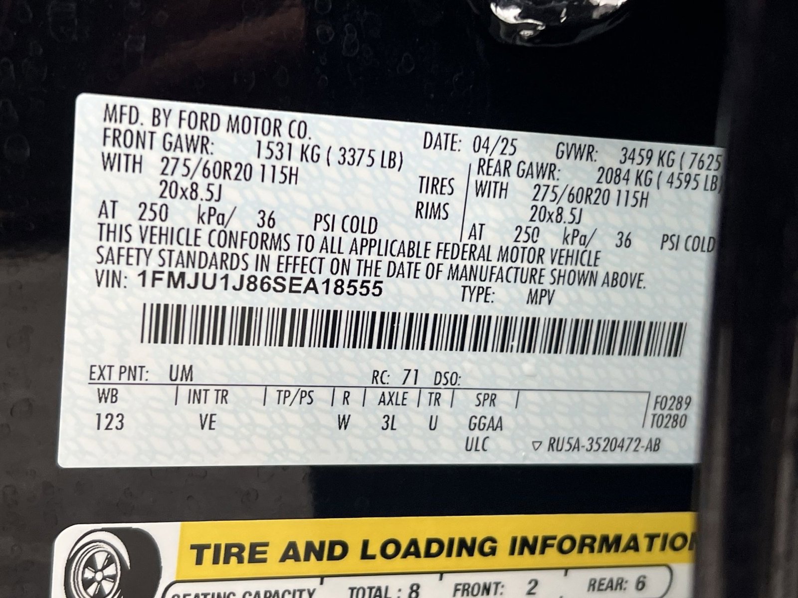 Certified 2025 Ford Expedition Active AWD/4WD image 38