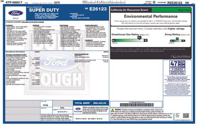 Certified 2024 Ford F350 Lariat w/ Sport Appearance Package AWD/4WD image 6