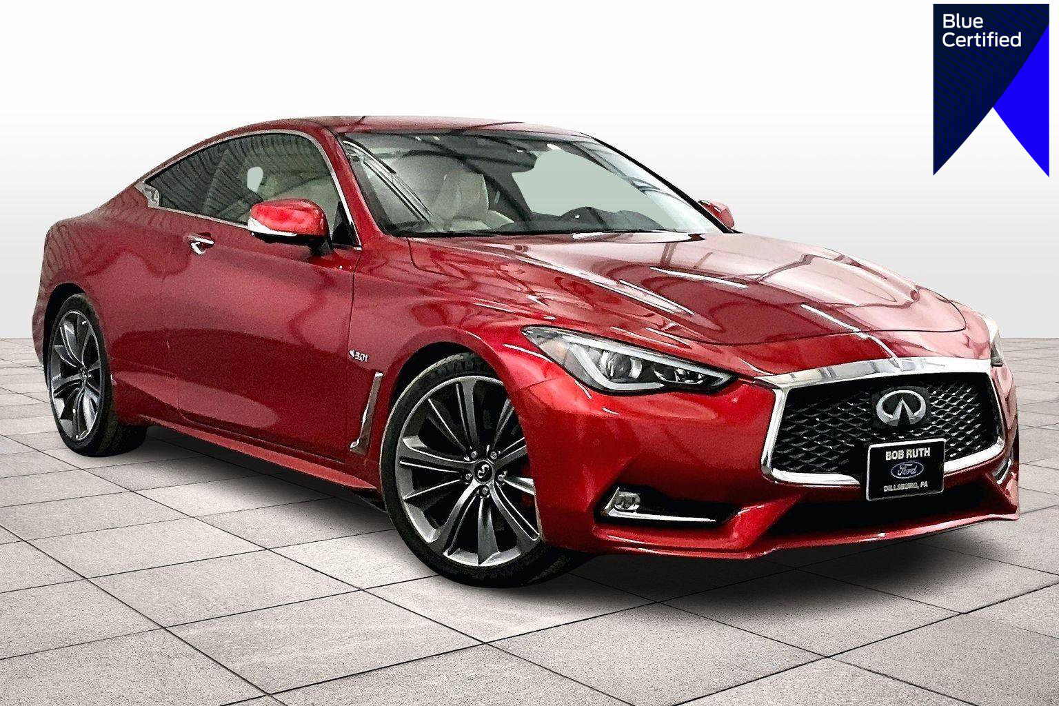 Used 2018 INFINITI Q60 Red Sport 400 w/ Pro Active Package image 1