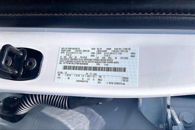 Certified 2024 Ford F150 Raptor w/ Equipment Group 803A Raptor R AWD/4WD image 35
