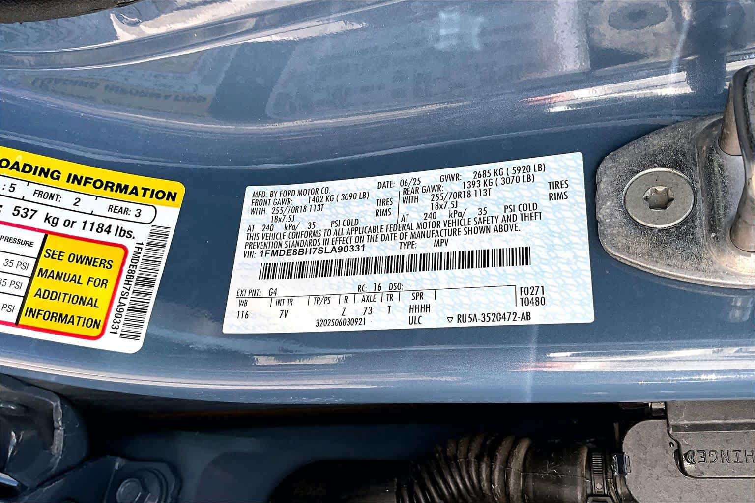 Certified 2025 Ford Bronco Outer Banks AWD/4WD image 39