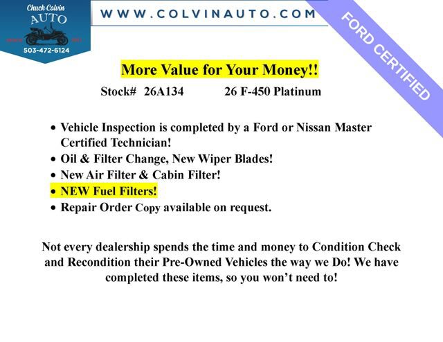 Certified 2026 Ford F450 Platinum AWD/4WD image 8