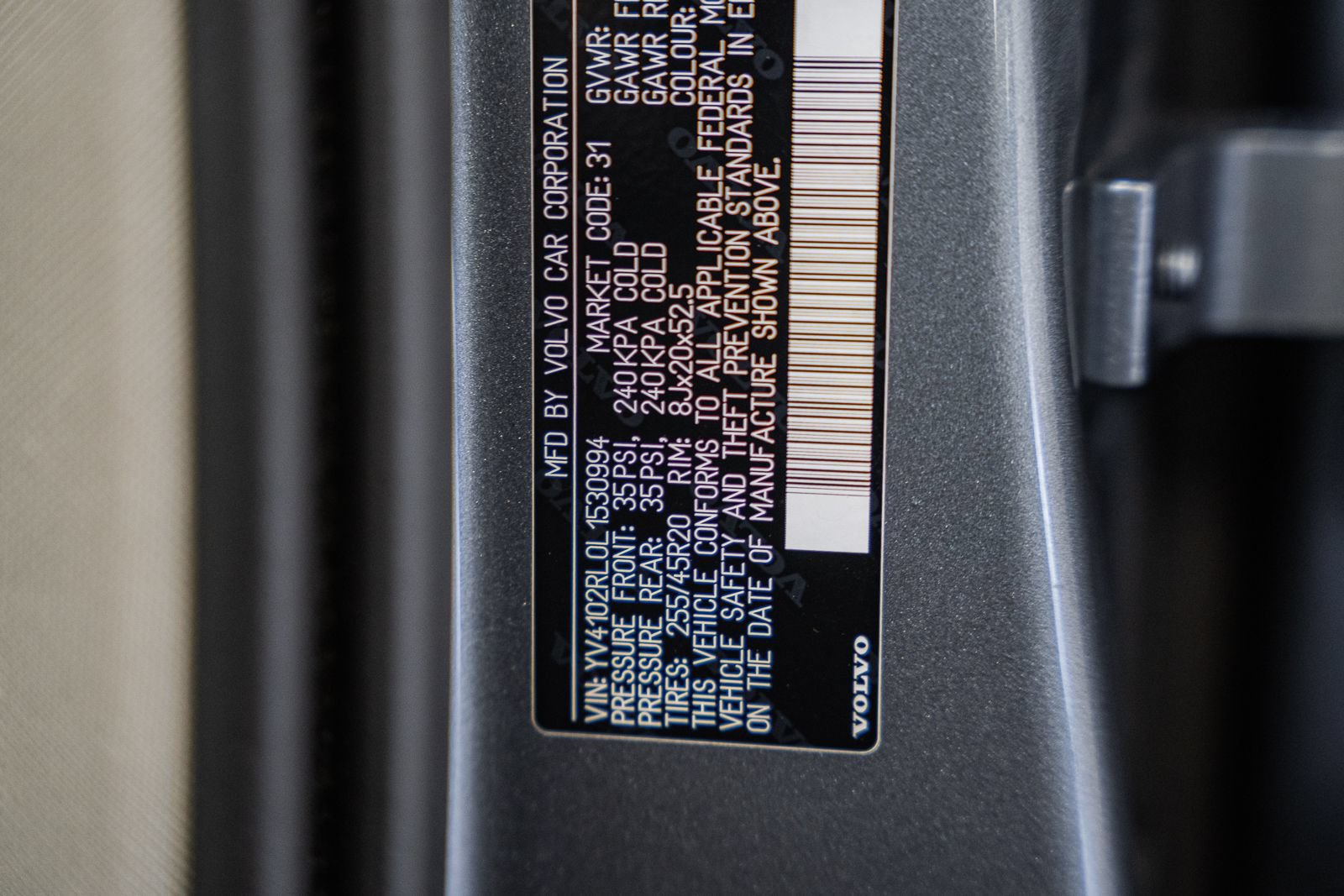 Used 2020 Volvo XC60 T5 Inscription w/ Protection Package Premier AWD/4WD image 44