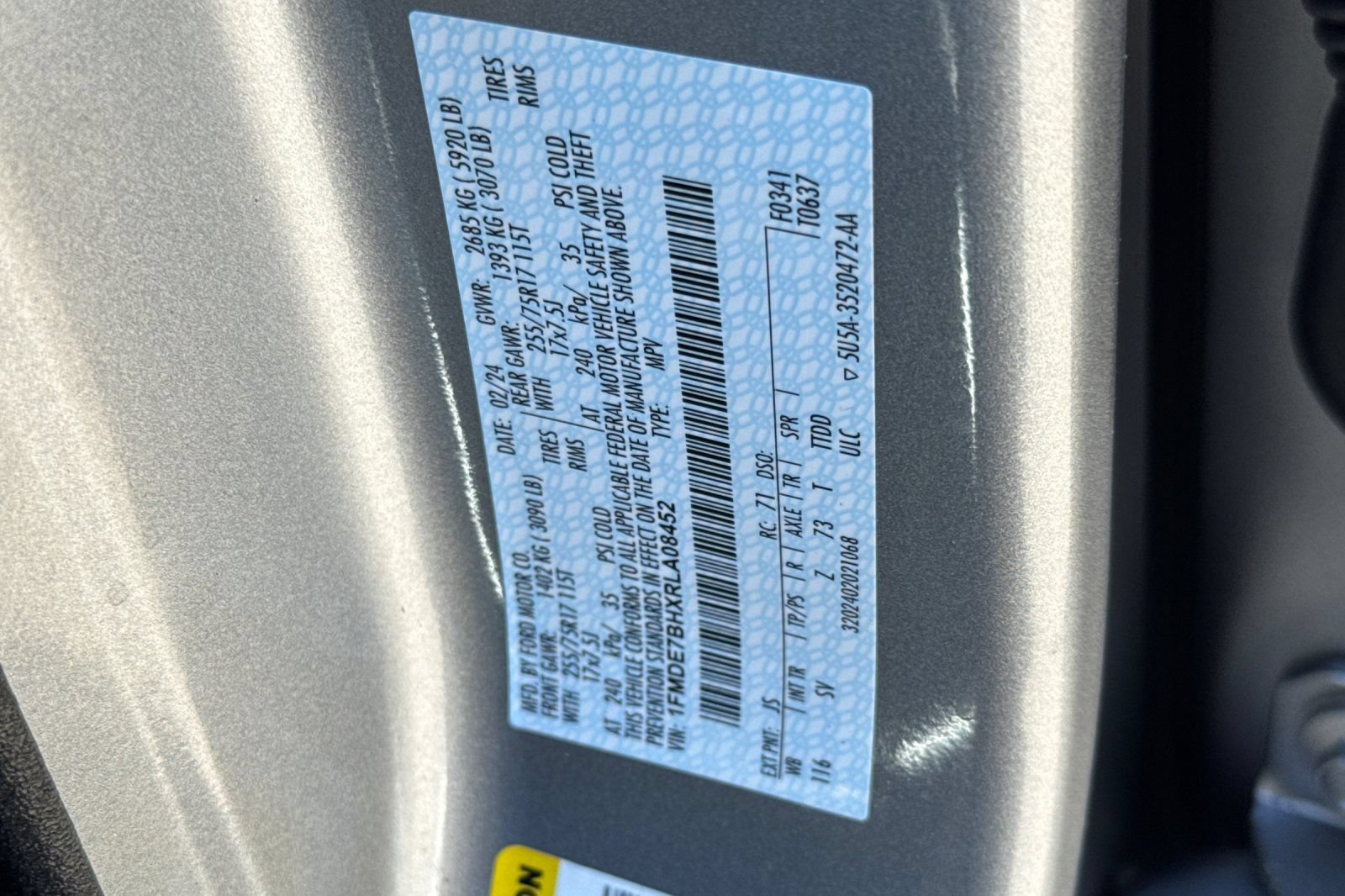 Certified 2024 Ford Bronco Big Bend AWD/4WD image 30