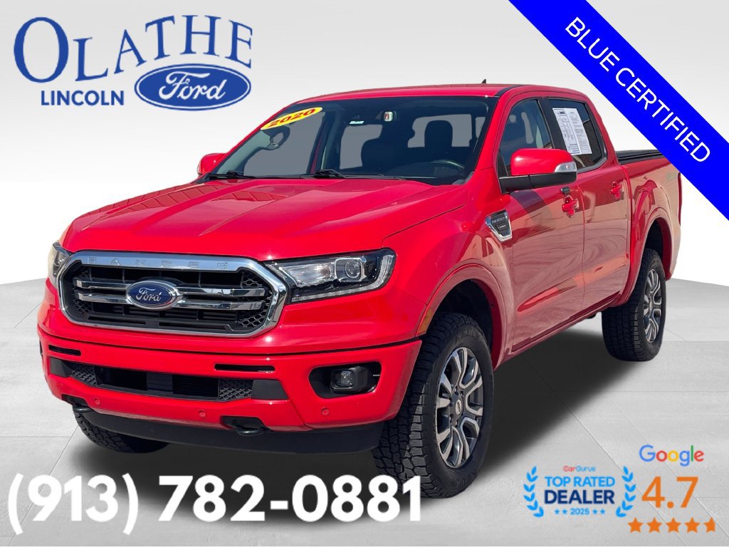 Certified 2020 Ford Ranger Lariat w/ Equipment Group 501A Mid