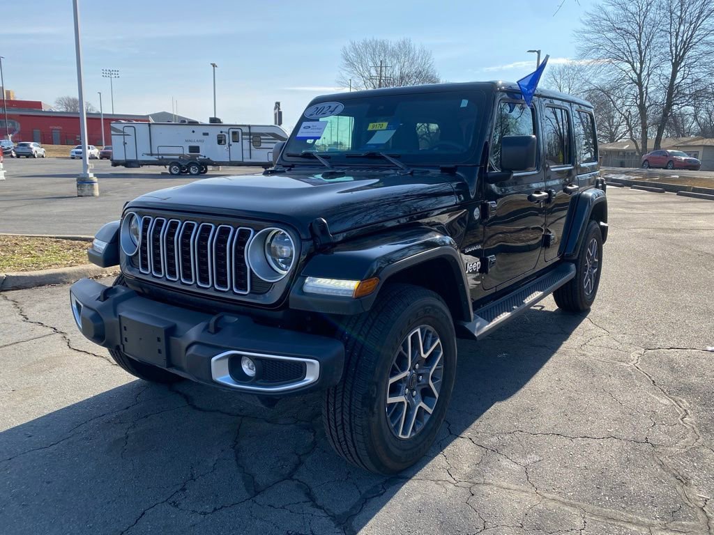Used 2024 Jeep Wrangler Sahara w/ Dual Top Group image 3