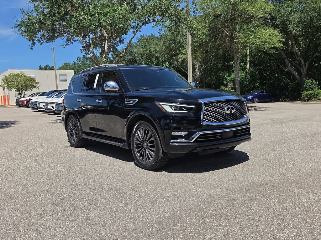 Used 2022 INFINITI QX80 Sensory w/ Cargo Package AWD/4WD image 2