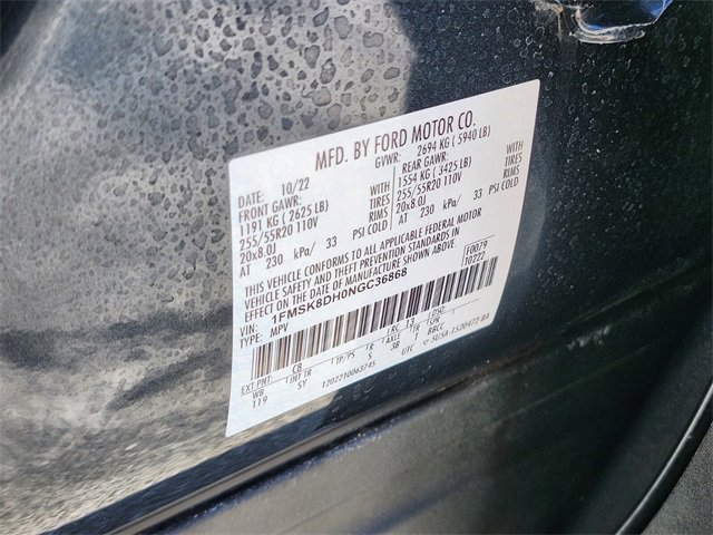 Certified 2022 Ford Explorer XLT w/ Equipment Group 202A image 35