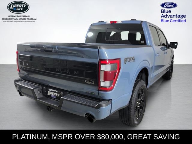 Certified 2023 Ford F150 Platinum w/ Equipment Group 701A High AWD/4WD image 3