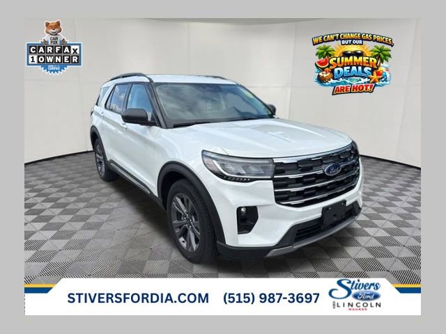 Certified 2025 Ford Explorer Active w/ Active Comfort Package AWD/4WD 360° Tour