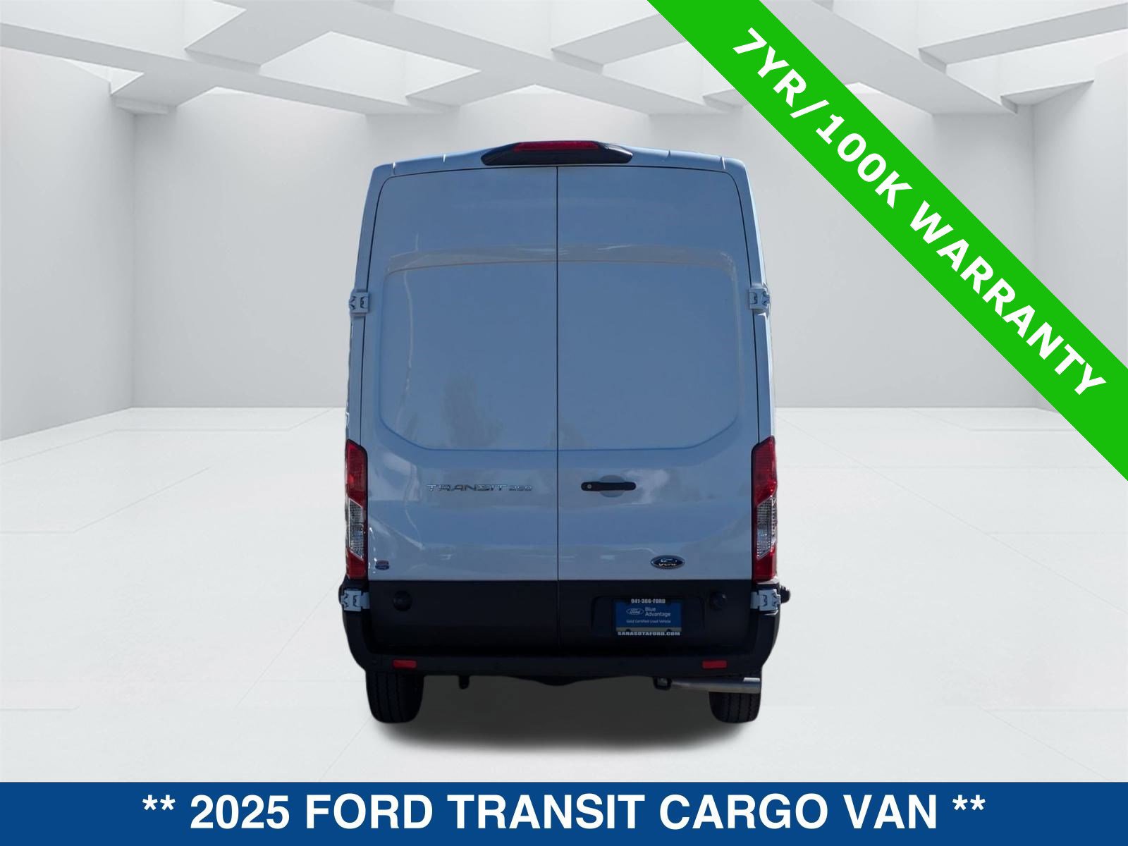 Certified 2025 Ford Transit 250 148 High Roof w/ Load Area Protection Package image 5