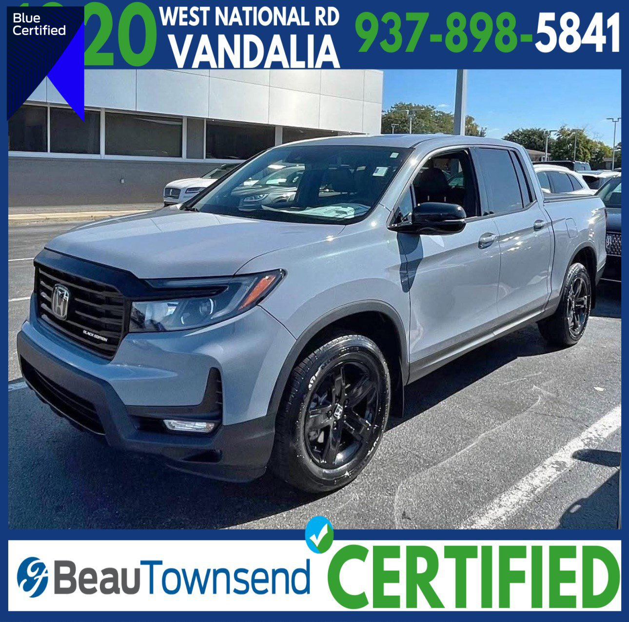 Used 2022 Honda Ridgeline Black Edition
