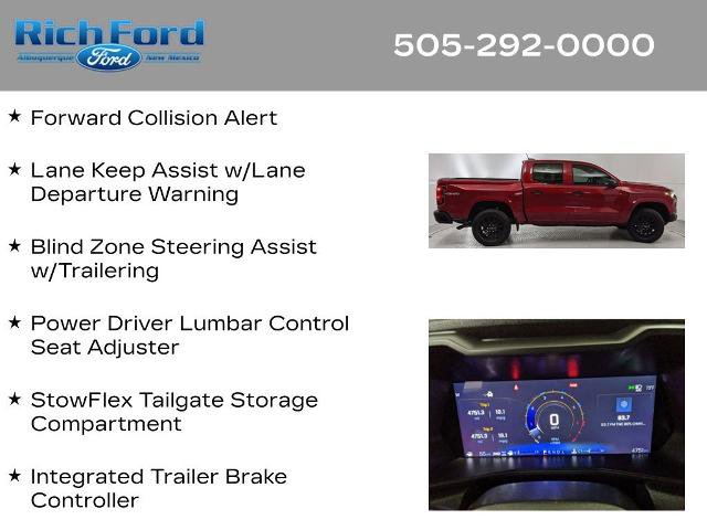Used 2025 Chevrolet Colorado W/T w/ WT Custom Package AWD/4WD image 27