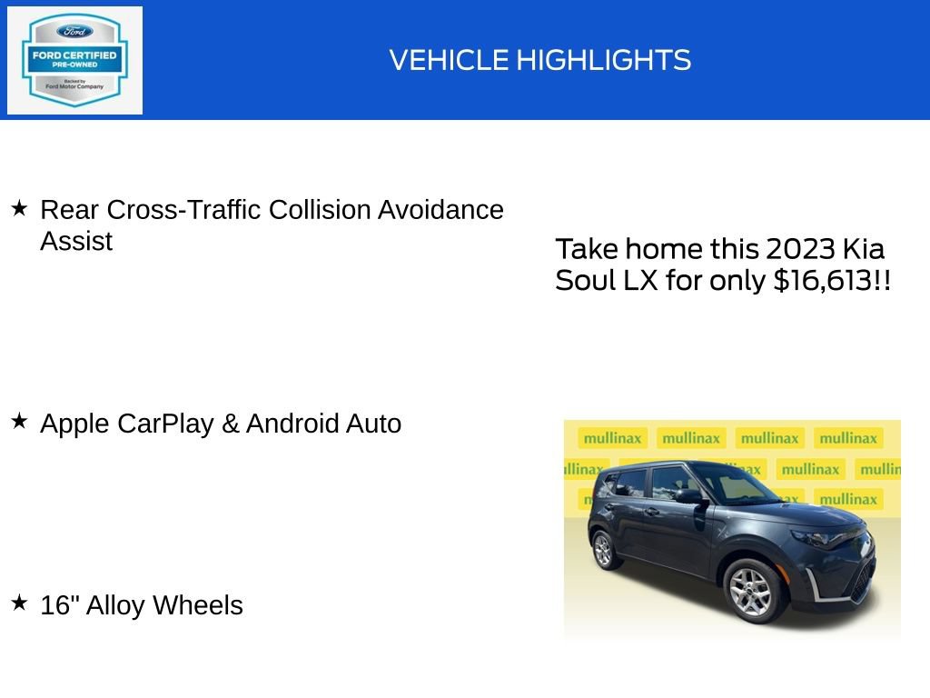 Used 2023 Kia Soul LX w/ LX Technology Package FWD image 19