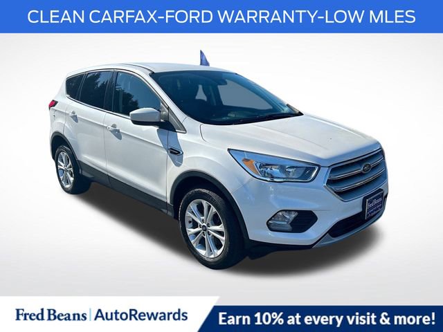 Certified 2019 Ford Escape SE