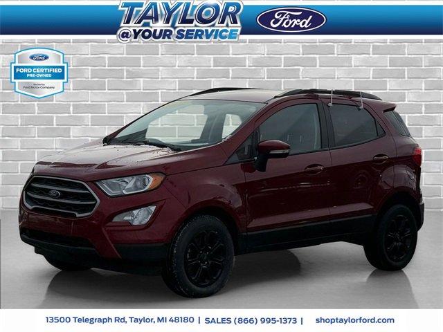 Certified 2021 Ford EcoSport SE