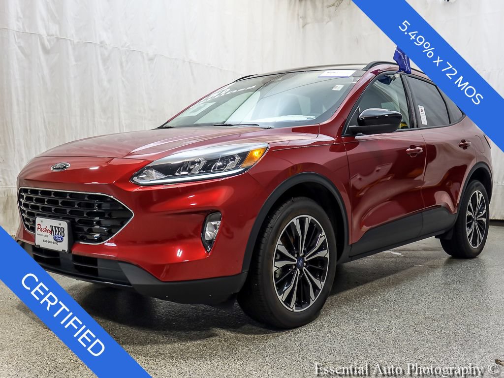 Certified 2022 Ford Escape SEL w/ SEL Stealth AWD Package image 1