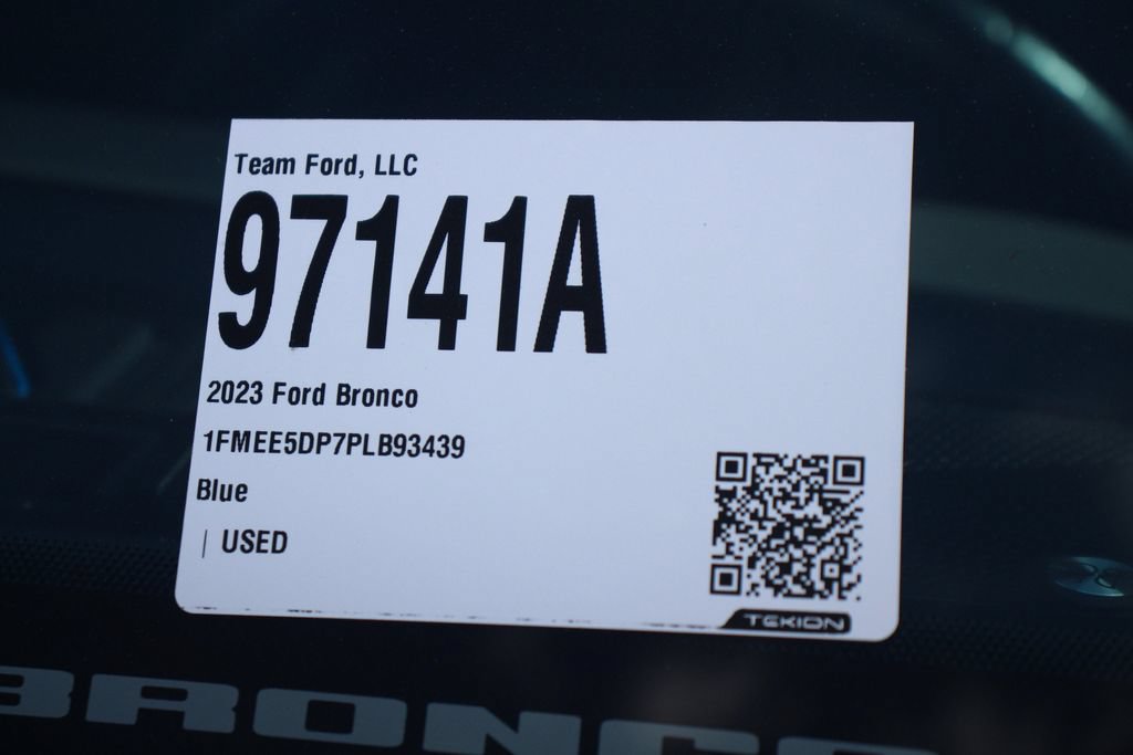 Certified 2023 Ford Bronco Wildtrak AWD/4WD image 30