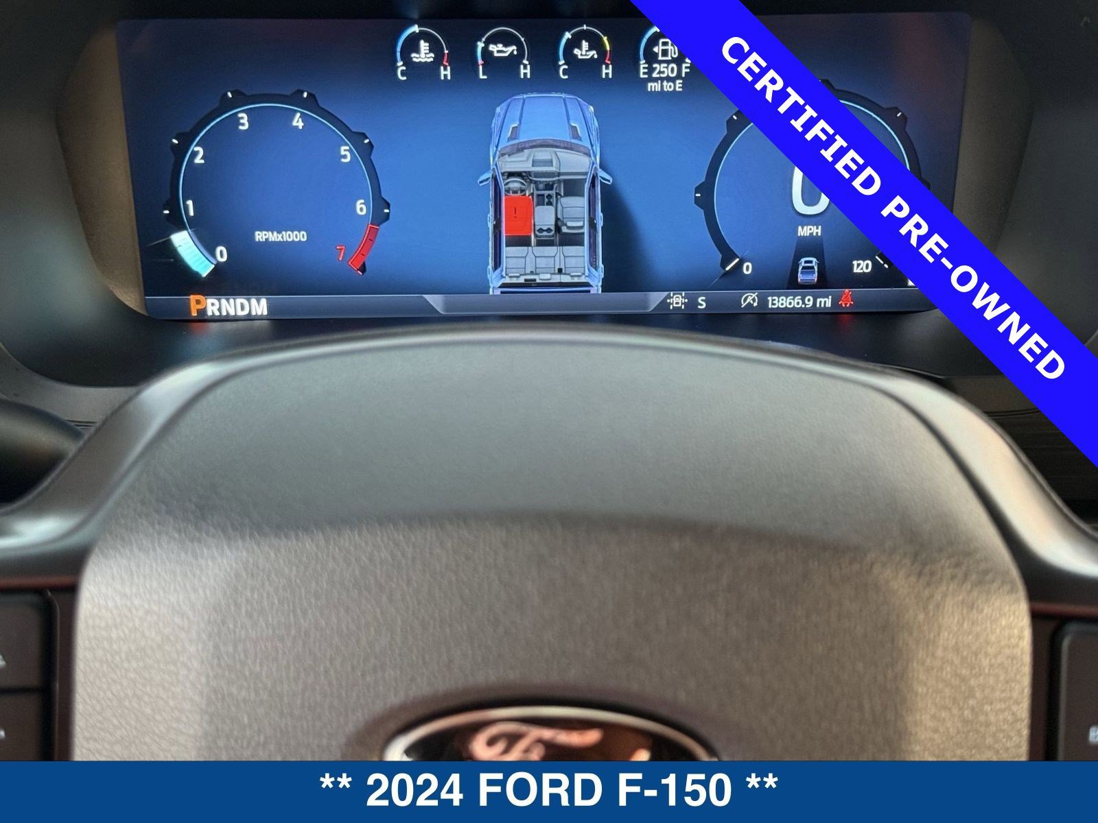 Certified 2024 Ford F150 XLT w/ Equipment Group 302A MID image 25