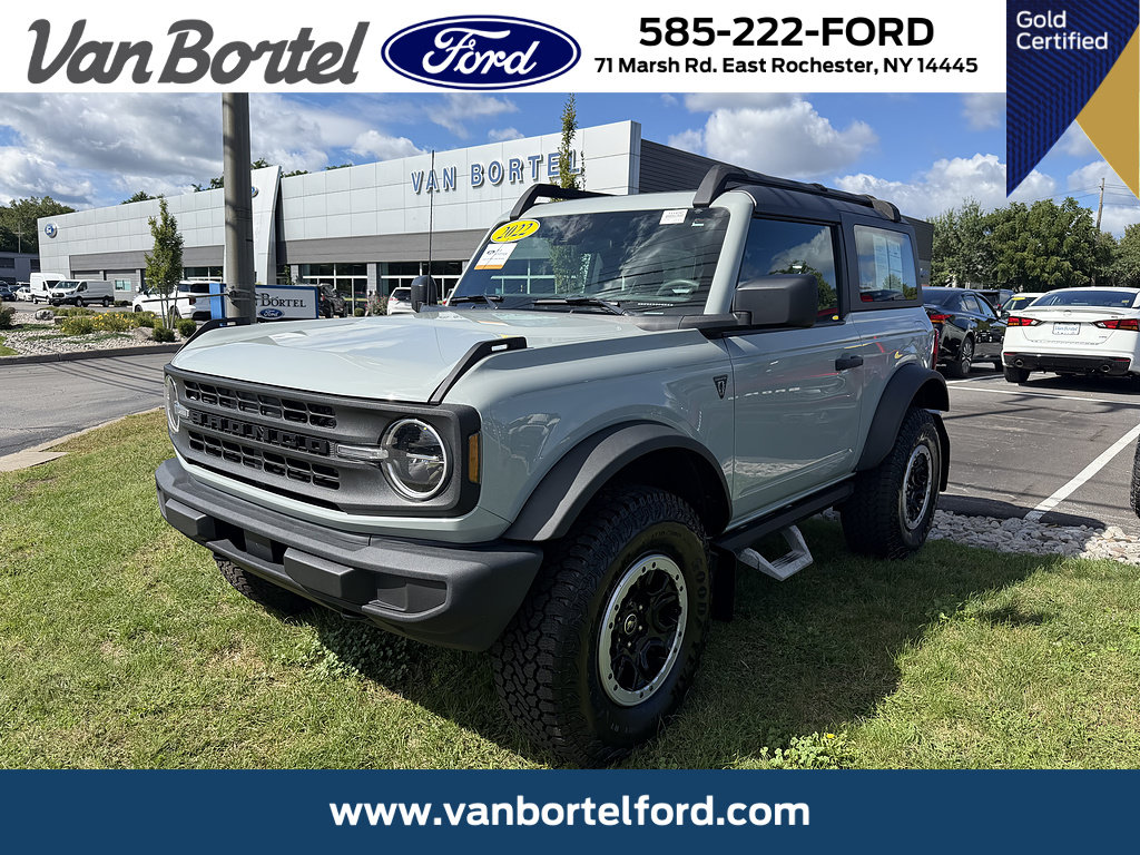 Certified 2022 Ford Bronco 2-Door w/ Sasquatch Package