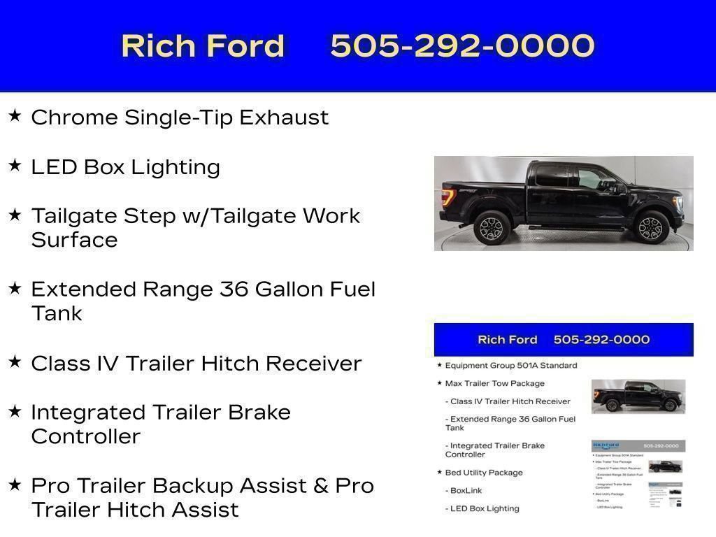 Certified 2023 Ford F150 Lariat w/ Max Trailer Tow Package AWD/4WD image 84