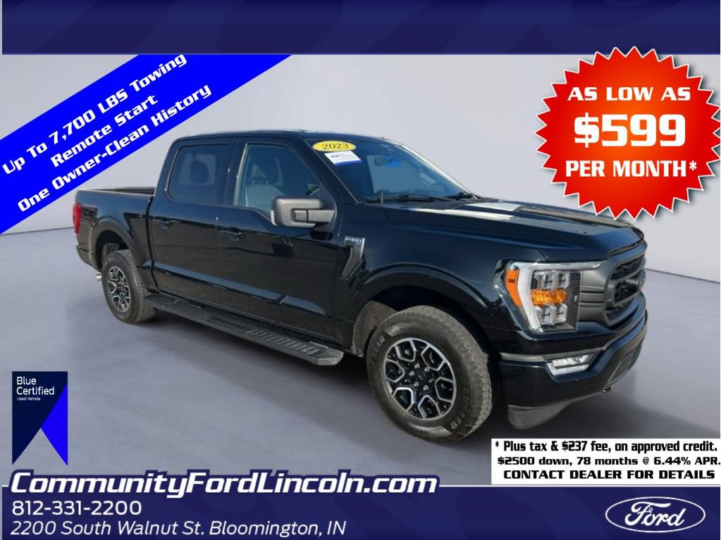 Certified 2023 Ford F150 XLT w/ Equipment Group 302A High