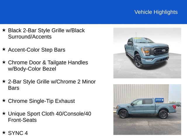 Certified 2023 Ford F150 XLT w/ Equipment Group 302A High AWD/4WD image 3