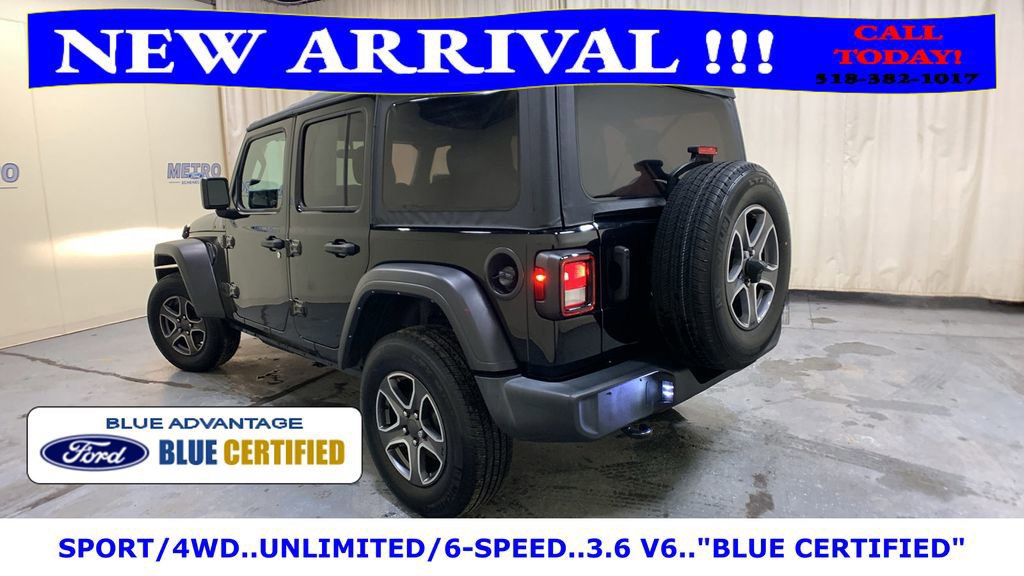 Used 2022 Jeep Wrangler Unlimited Sport image 4