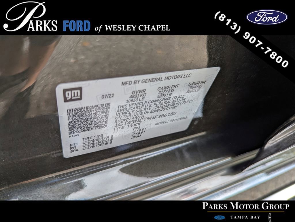 Used 2022 GMC Sierra 2500 SLT w/ SLT Premium Package AWD/4WD image 33