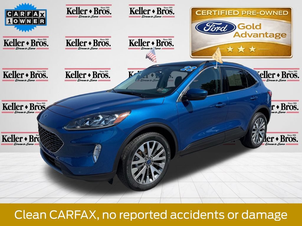 Certified 2022 Ford Escape Titanium w/ Class II Trailer Tow Package AWD/4WD image 4